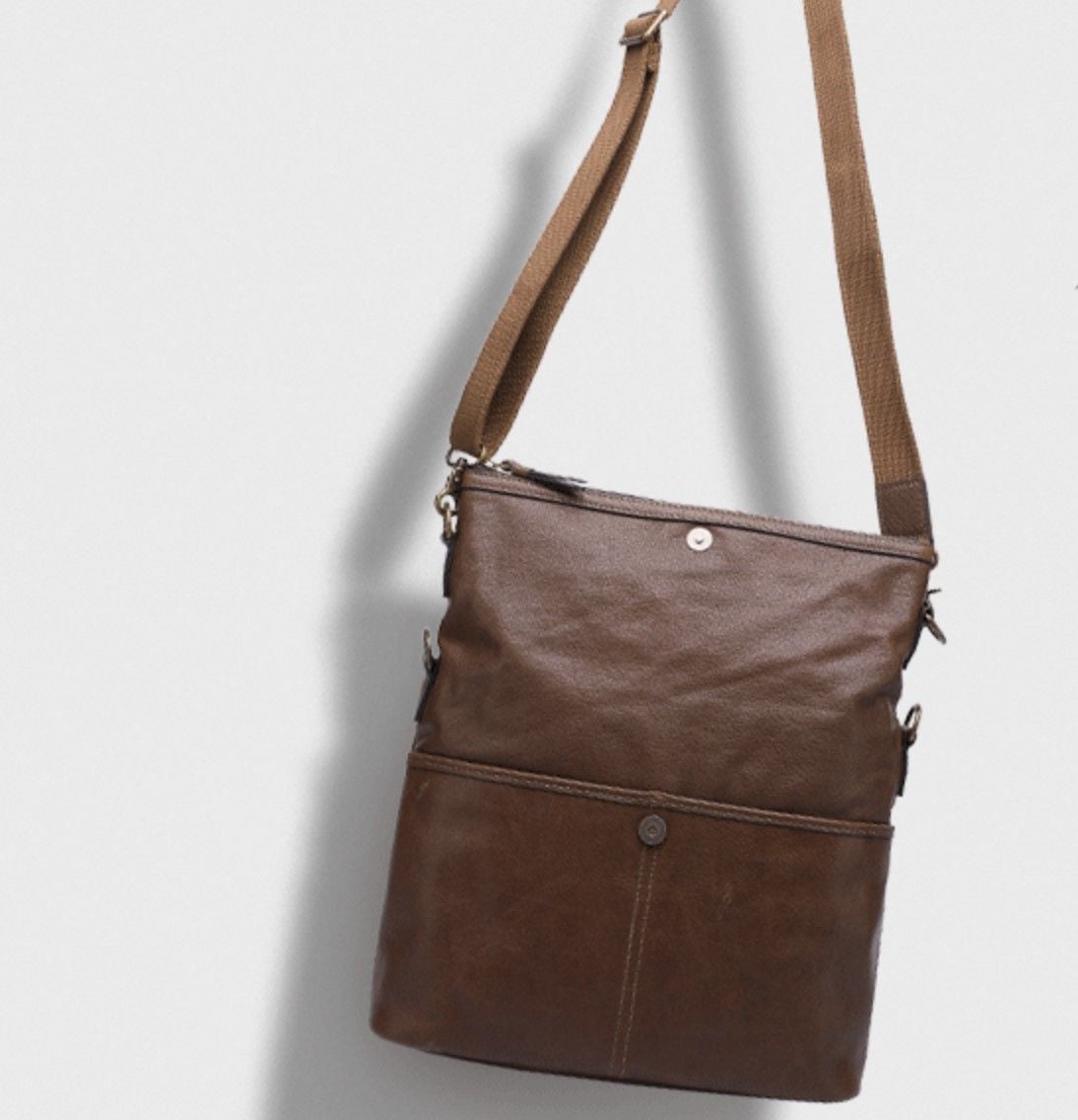 Túi Da Bò VEG Nhập Khẩu Chứa Laptop & iPad Classic Style SBM186