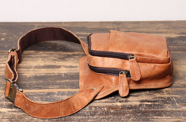 Túi Da Bò Thật đeo chéo ngực thắt lưng Modern Style SBM138