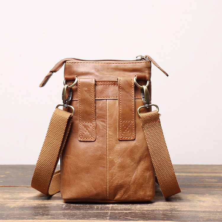 Túi da thật đeo hông, thắt lưng đựng điện thoại SBM140