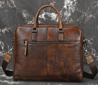 Túi da bò thật RETRO chứa laptop cho dân kinh doanh, công sở SBM151
