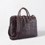 Cặp Doanh Nhân Da Bò Thật  Đựng Laptop & Hồ Sơ SBM270