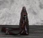 Túi Da Bò Thật Dập Vân Cá Sấu đựng ipad Berry & Ken RETRO - SBM129