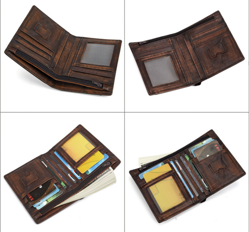 Ví Da Bò Thật Berry & Ken VINTAGE  - Classic Edition W114