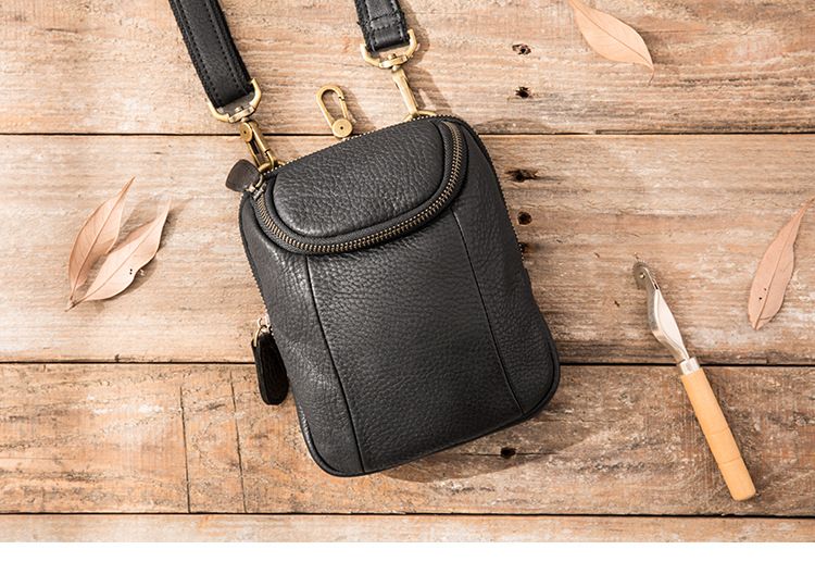 Túi da bò thật Berry & Ken RETRO - Classic edition SBM106