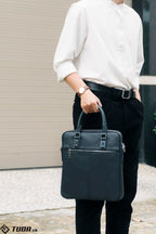 Túi da bò thật - Business edition SBM90