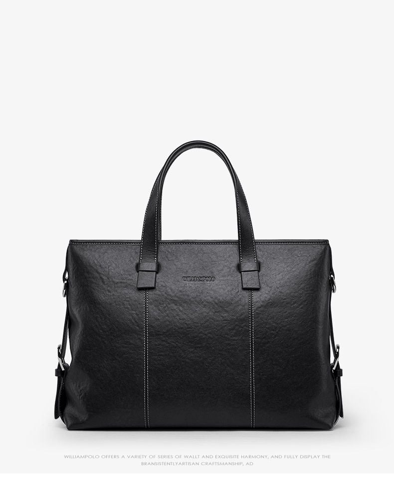 Cặp Da Doanh Nhân Cao Cấp William POLO Đựng Laptop & Hồ Sơ SBM362