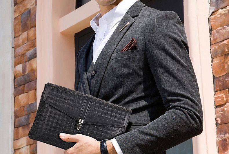 Ví Cầm Tay CLUTCH Nam Da Bò Cao Cấp PRIUS CLH314