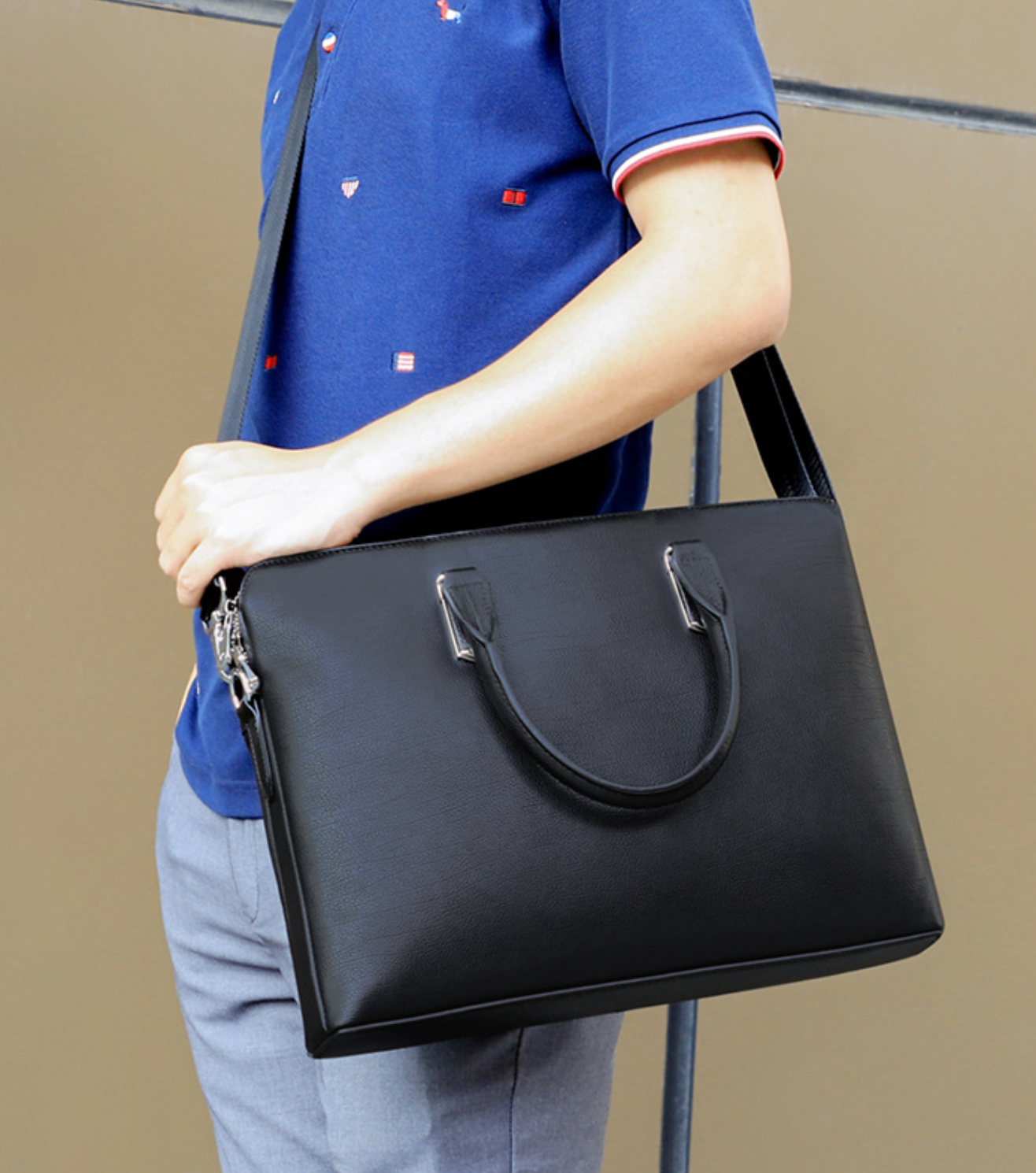 Cặp Da TOGO Doanh Nhân Cao Cấp Đựng Laptop & Hồ Sơ SBM299