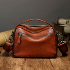 Túi Đeo Chéo Da Bò VEG Patina Ý Đeo Chéo & Xách Tay Đựng iPad Classic SBM261