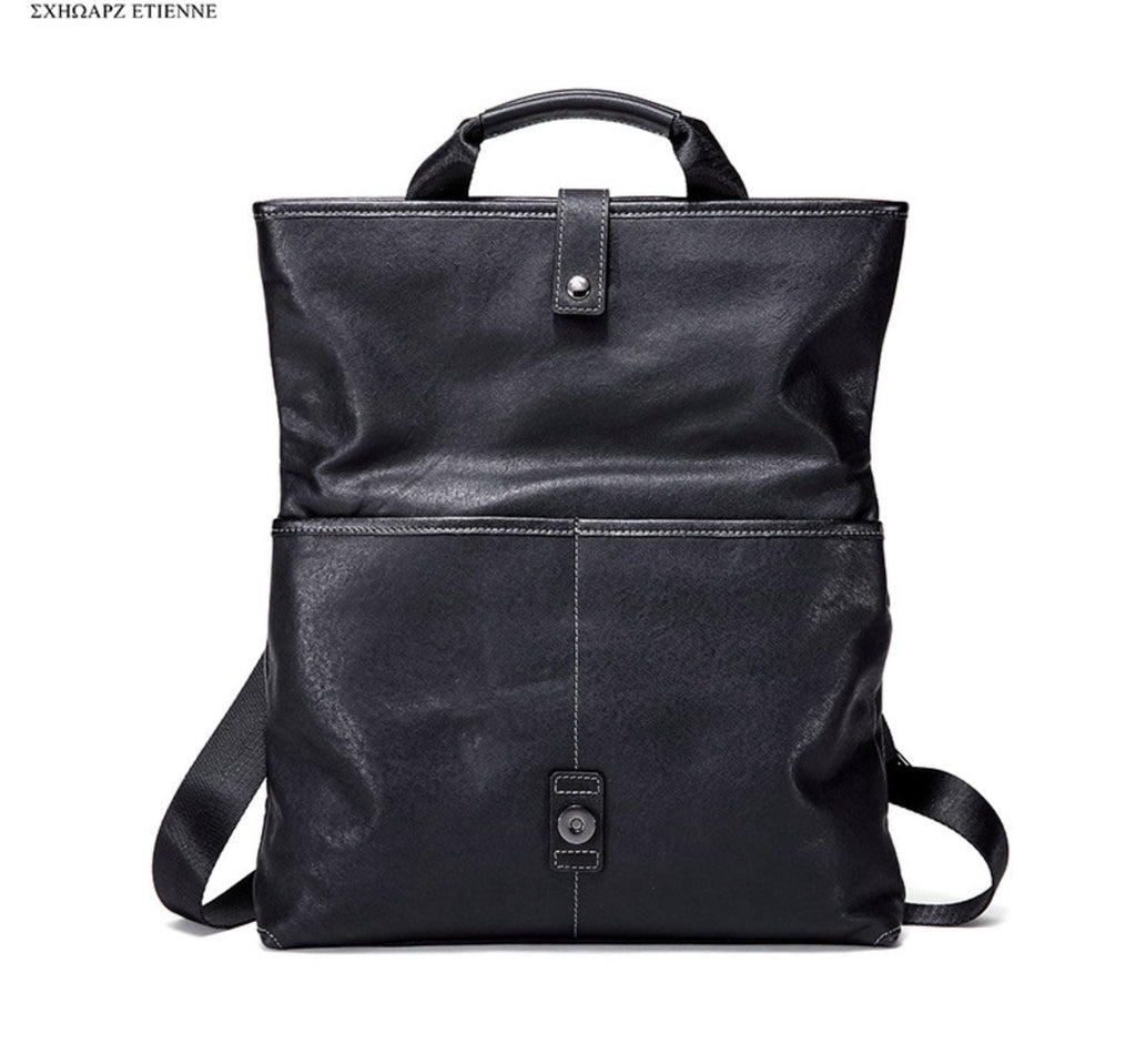 Túi Đeo Chéo Da Bò Thật Đựng Laptop & iPad Classic Style TUDA SBM263