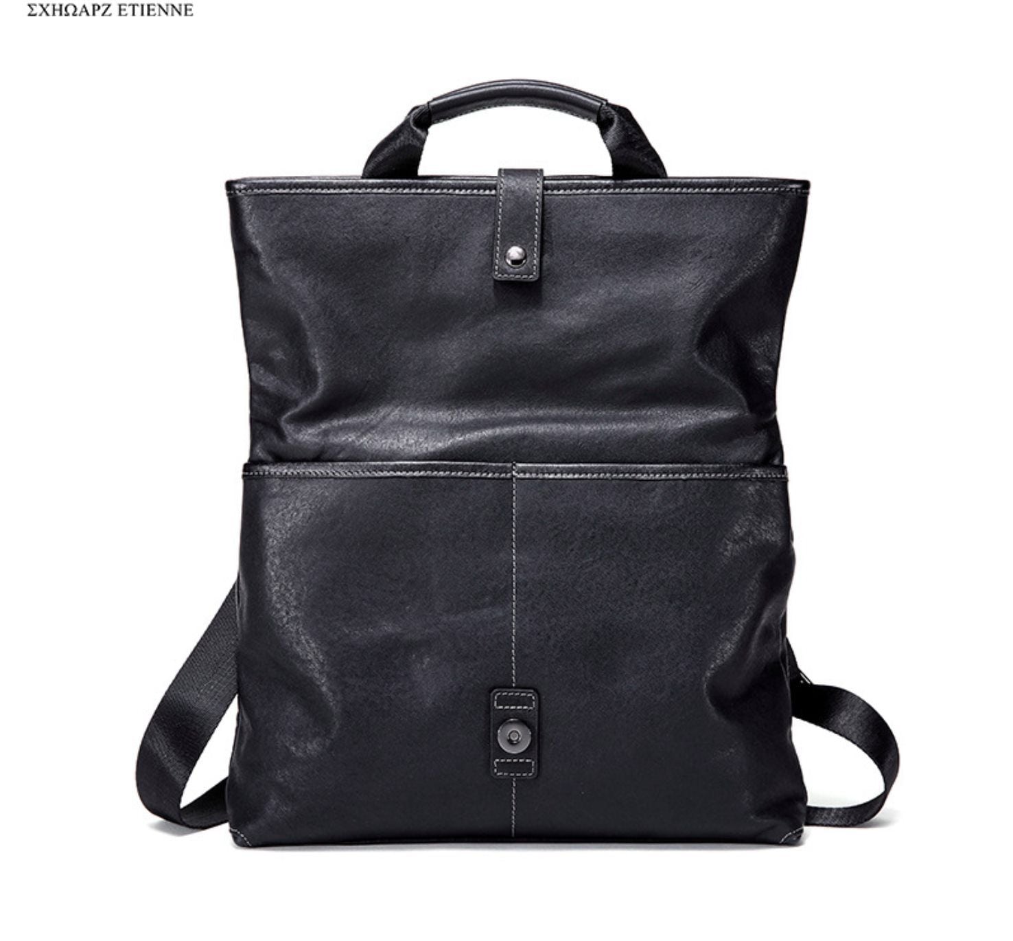 Túi Đeo Chéo Da Bò Thật Đựng Laptop & iPad Classic Style TUDA SBM263