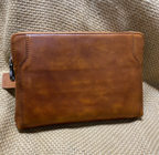 Ví Cầm Tay CLUTCH Nam Da Bò VEG Patina Ý Nhập Khẩu CLH247