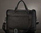 Cặp Xách Tay & Đeo chéo Da Bò Thật Đựng Laptop Bussiness Men SBM234