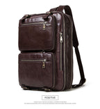 Cặp Da Bò Italy Nhập Khẩu Đeo Chéo & Balo Đa Chức Năng đựng laptop Classic SBM210