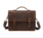 Cặp Da Thật Xách Tay Đựng Laptop Classic Style SBM199