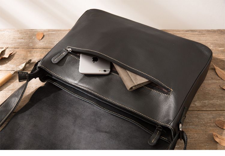 Túi Da Bò Thật Đựng Laptop Classic Style SBM194