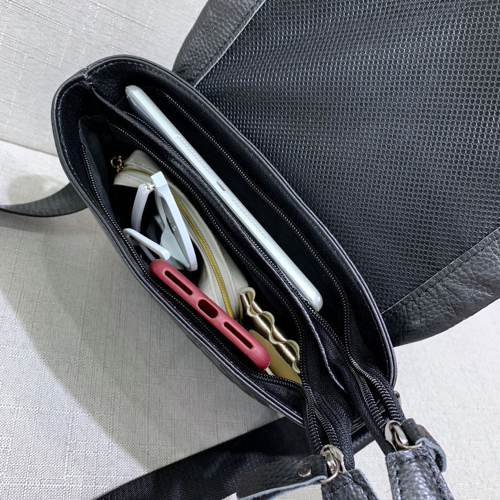 Túi Da Bò Thật Đeo Chéo Đựng IPad Classic Edition SBM189