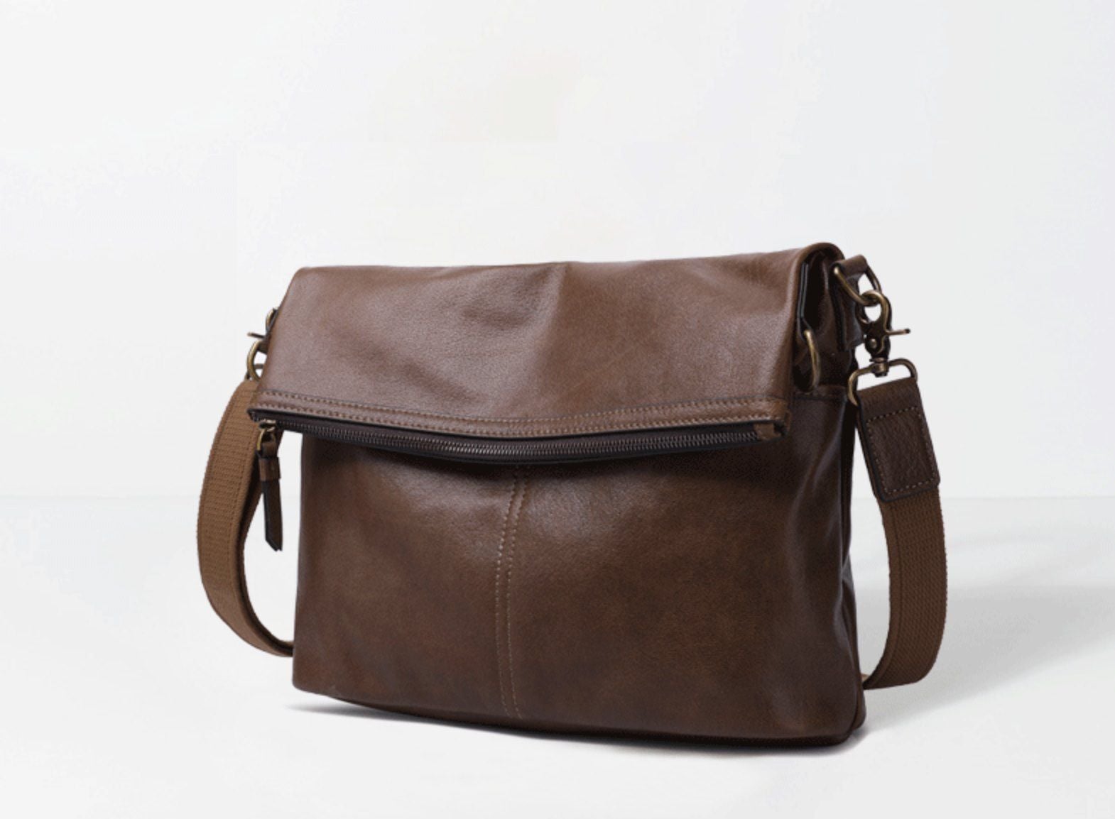 Túi Da Bò VEG Nhập Khẩu Chứa Laptop & iPad Classic Style SBM186