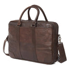 Cặp Da Bò Nappa Công Sở đeo vai & xách tay đựng laptop SBM162