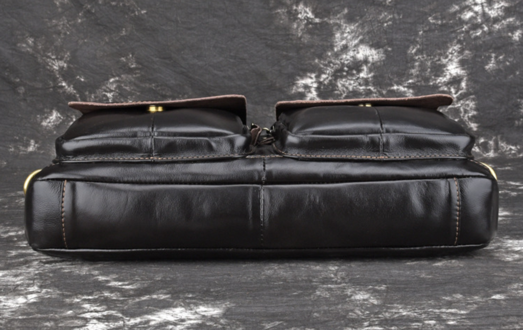 Túi da bò thật chứa laptop cho dân kinh doanh, công sở Berry&Ken SBM150