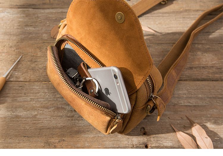 Túi Đeo Chéo Da Bò Thật Berry & Ken RETRO - Classic Edition SBM105