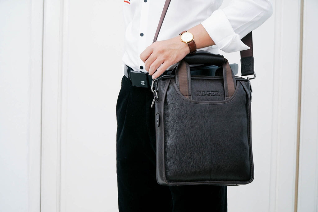 Túi đeo vai da bò thật FEGER - Special edition SBM91