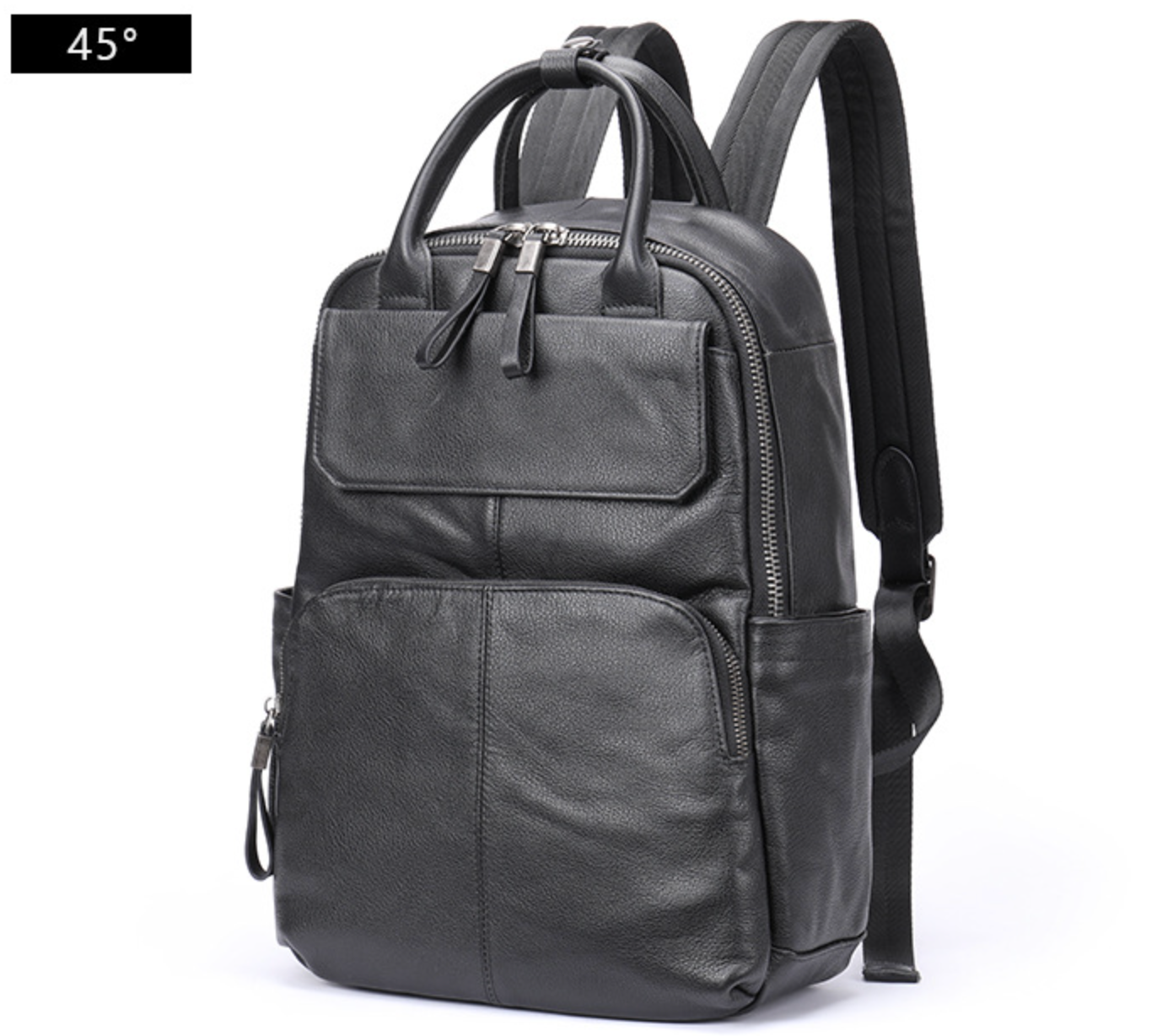 Balo Da Bò Thật VINTAGE Phong Cách Sang Trọng BPL350