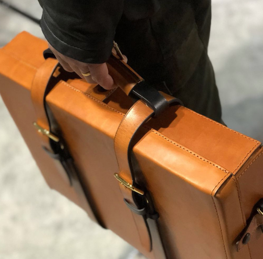 Vali Xách Tay Da Thật Cao Cấp Handmade CSL340