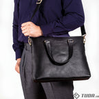 Cặp Da Công Sở Đựng Laptop & Hồ Sơ Da Bò Hạt TUDA SBM338
