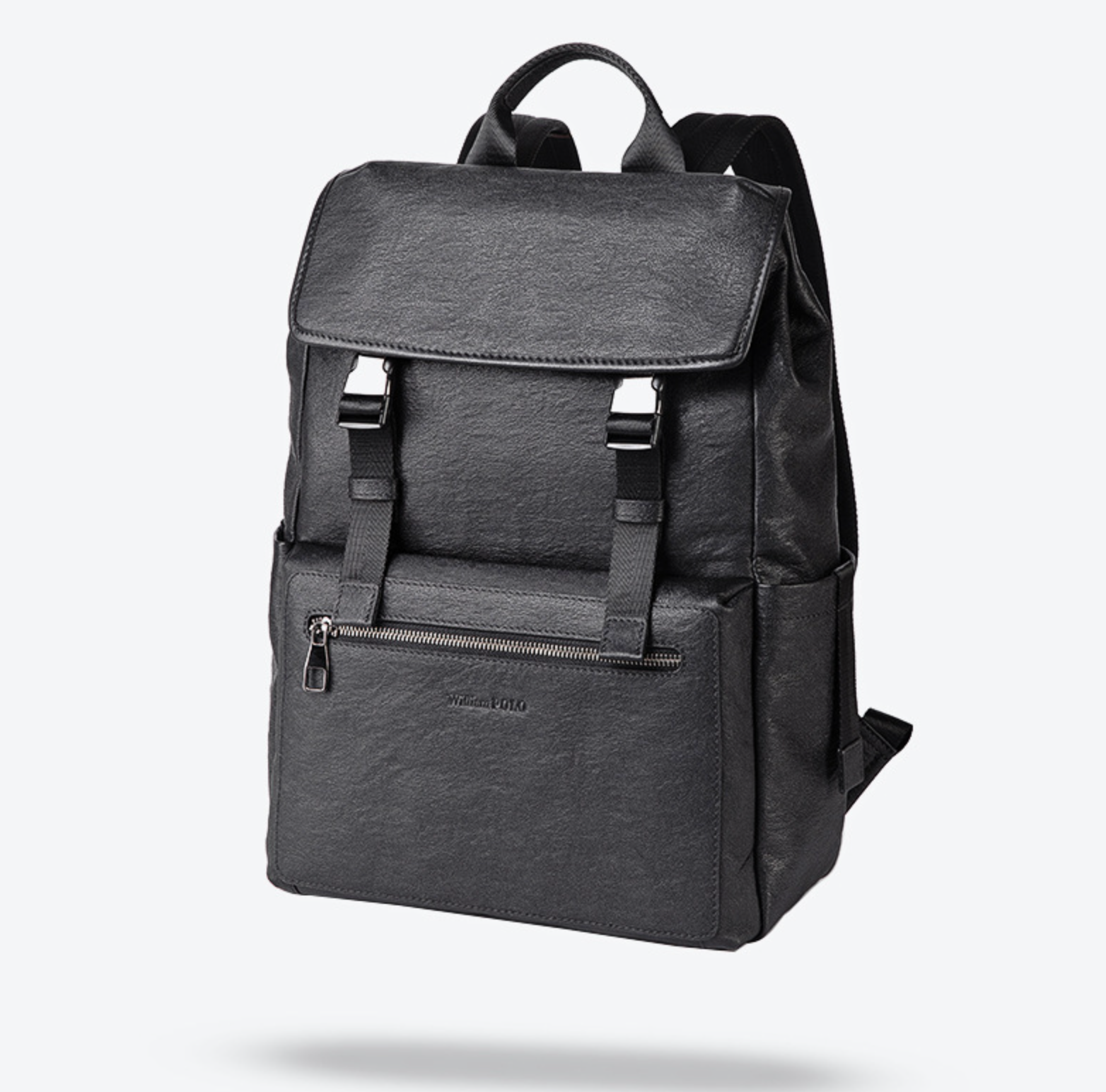 Balo Da Bò Thật William POLO VINTAGE Phong Cách Doanh Nhân Đa Chức Năng BPL355