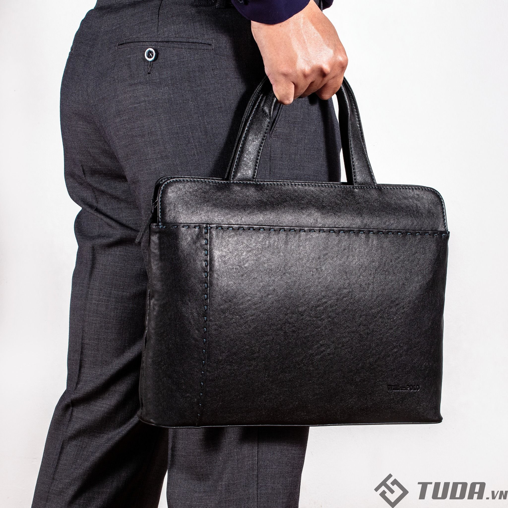 Cặp Da Công Sở & Doanh Nhân Da Bò Thật Đựng Laptop VINTAGE SBM322