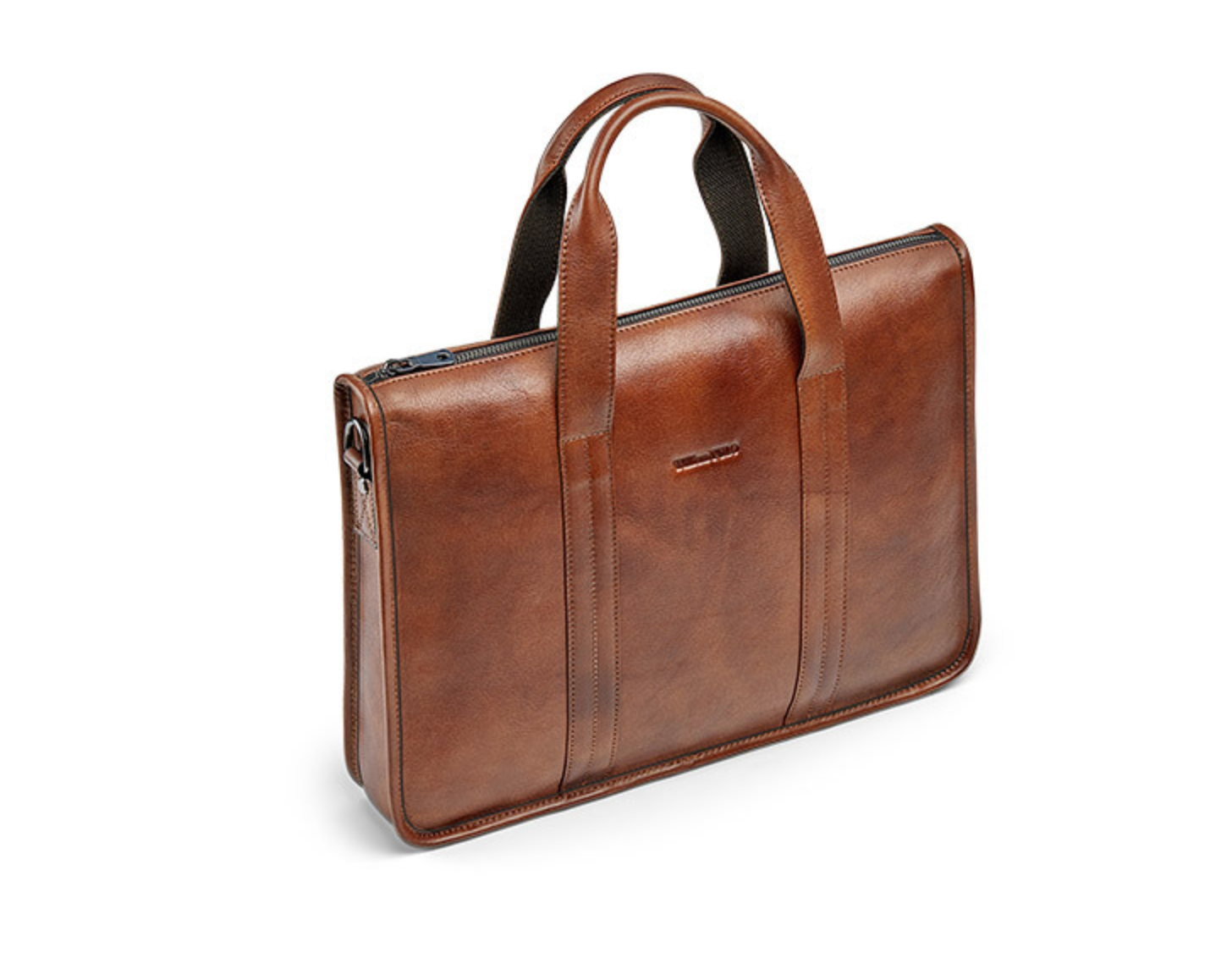 Cặp Da Bò VEG Patina Ý Cao Cấp Xách Tay Đựng Laptop & Hồ Sơ Bussiness Men SBM280