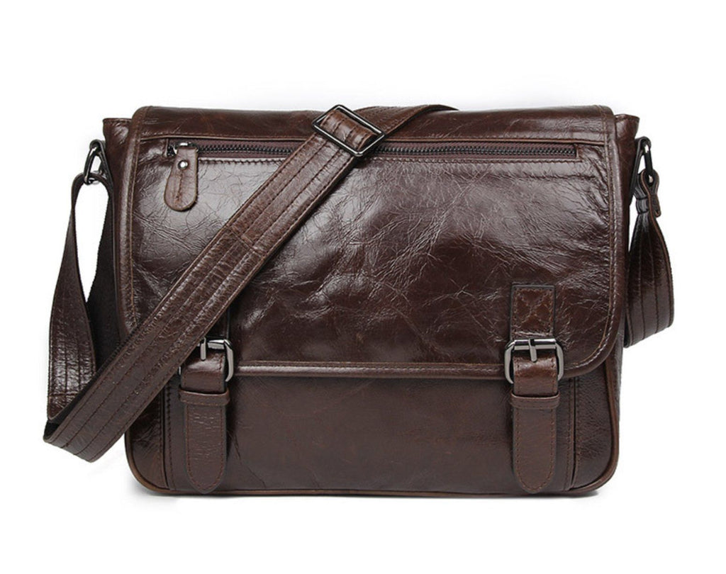 Túi Đeo Chéo Da Bò Thật Đựng iPad RETRO TUDA SBM289