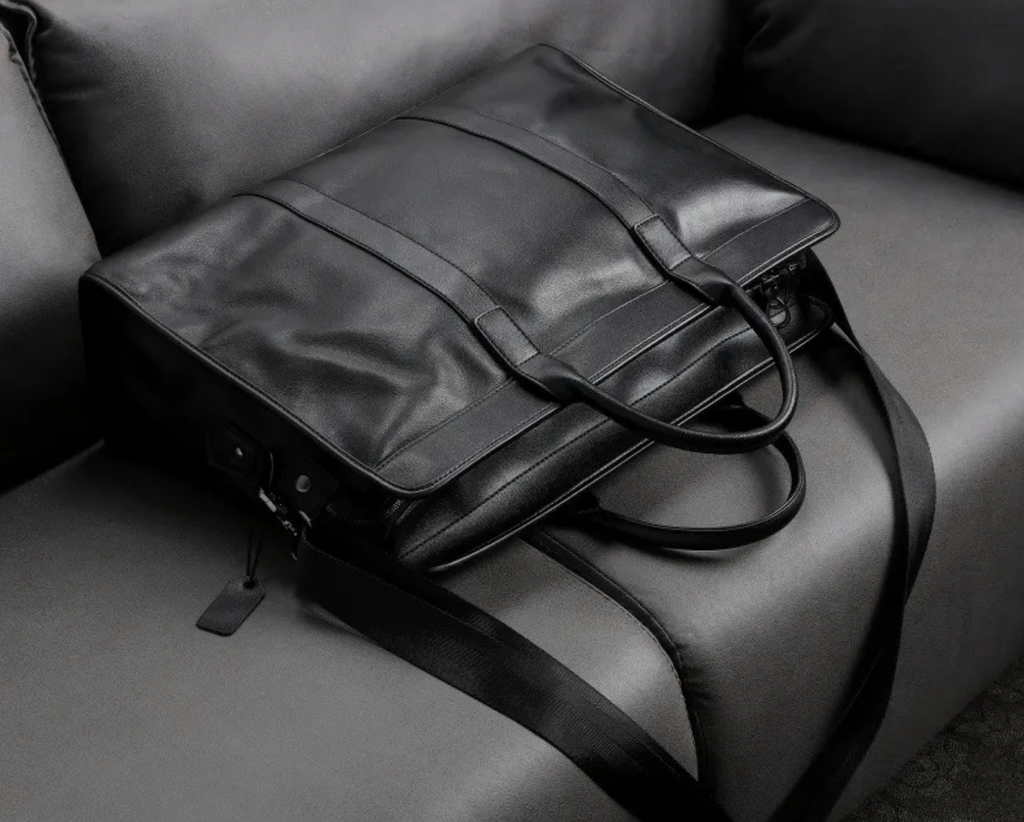 Túi Du Lịch Da Bò Cao Cấp Nhập Khẩu Đựng Laptop Đa Chức Năng TBL284