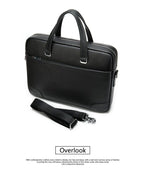 Cặp Xách Tay & Đeo chéo Da Bò Thật Đựng Laptop Bussiness Men SBM234