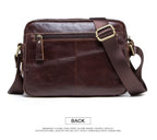 Túi Messenger Da Bò PULL UP Nhập Khẩu Đeo Chéo Đựng iPad - Classic SBM233