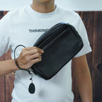 CLUTCH Cầm Tay & Đeo Chéo Đa Năng Da Thật VINTAGE SBM217