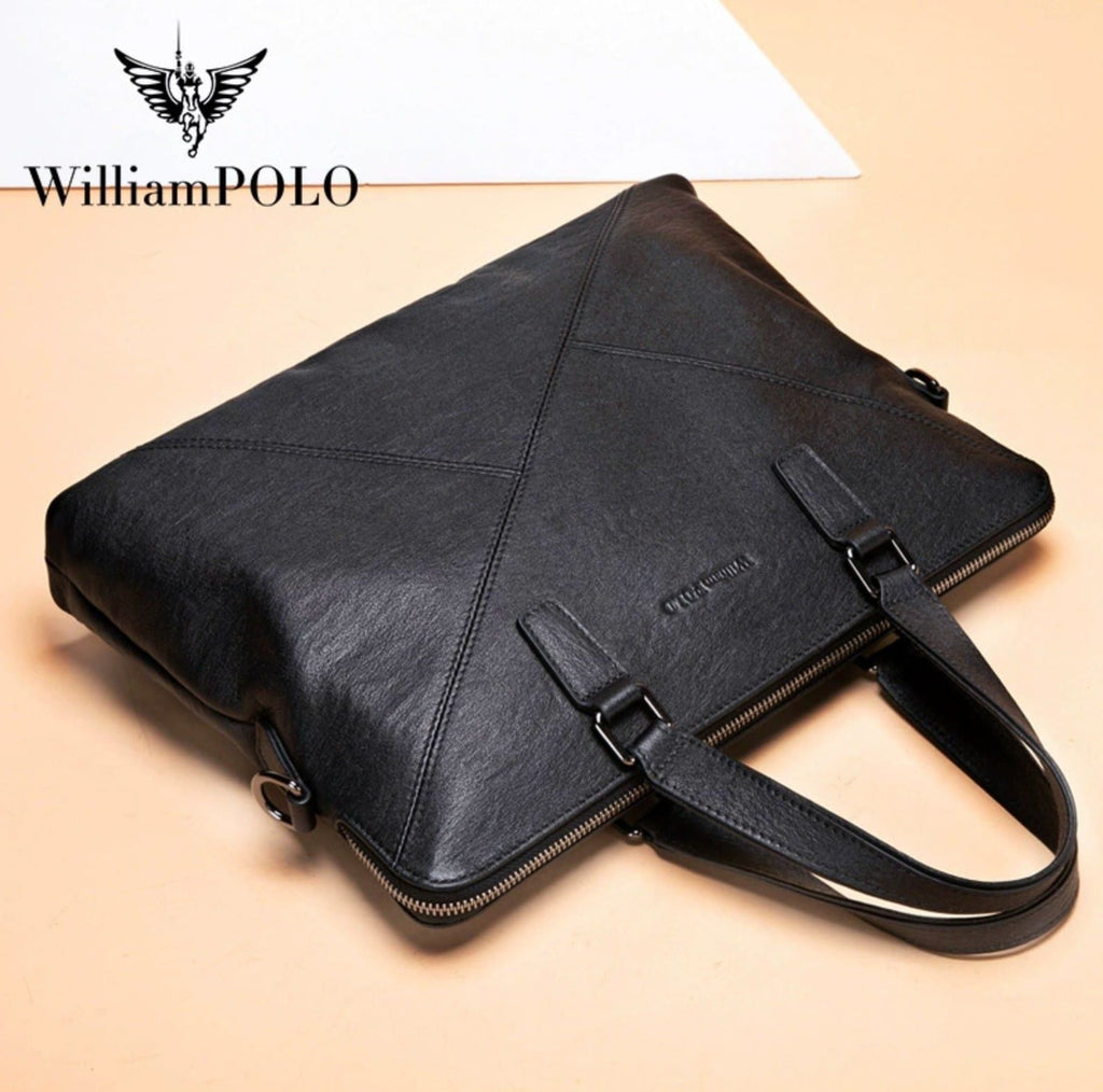 Cặp Da Công Sở Doanh Nhân Cao Cấp Da Bò Thật WP SBM424