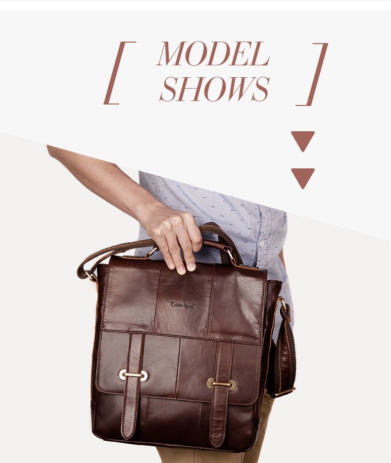 Túi Da Bò Thật Đựng Ipad Cobbler Legend Bussiness Style SBM205