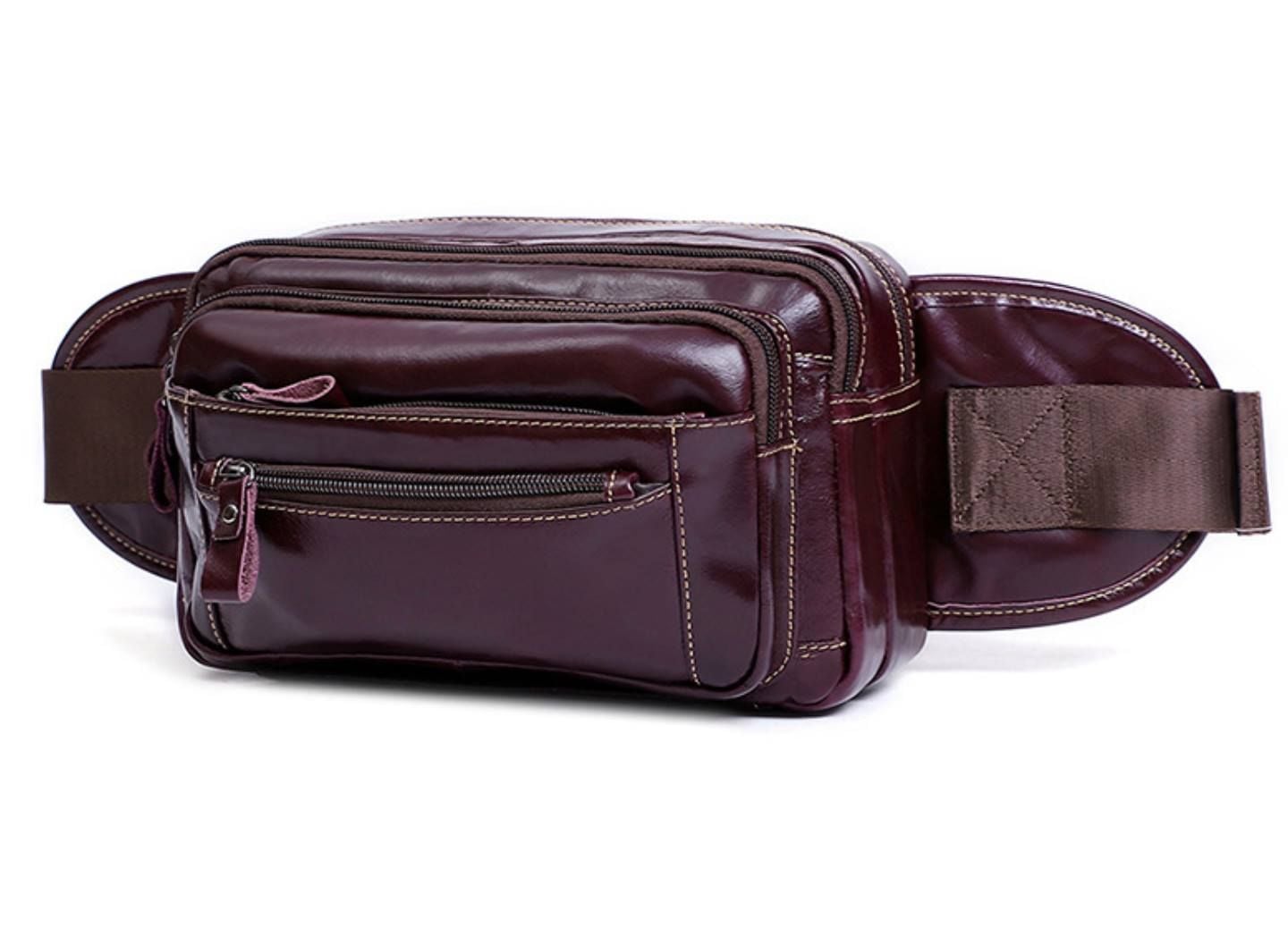 Túi Da Bò Thật Đeo Chéo Ngực và Thắt Lưng Modern Style SBM202