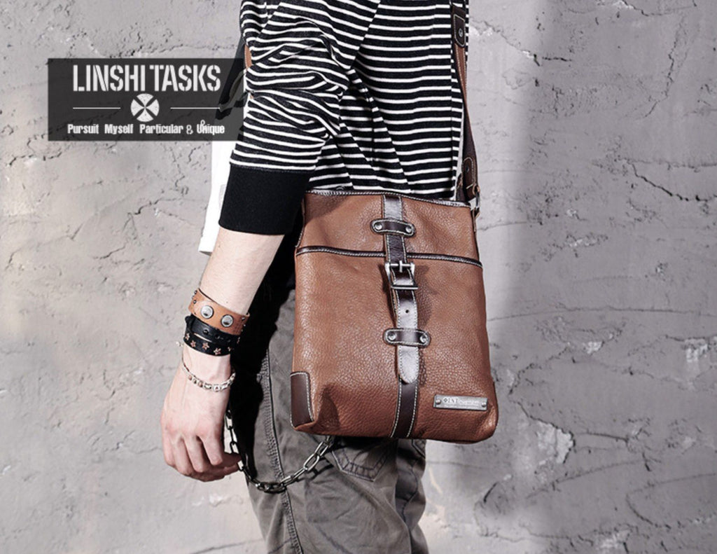 Túi Da Bò VEG Italy Nhập Khẩu Đeo Chéo Đựng iPad - Classic SBM174