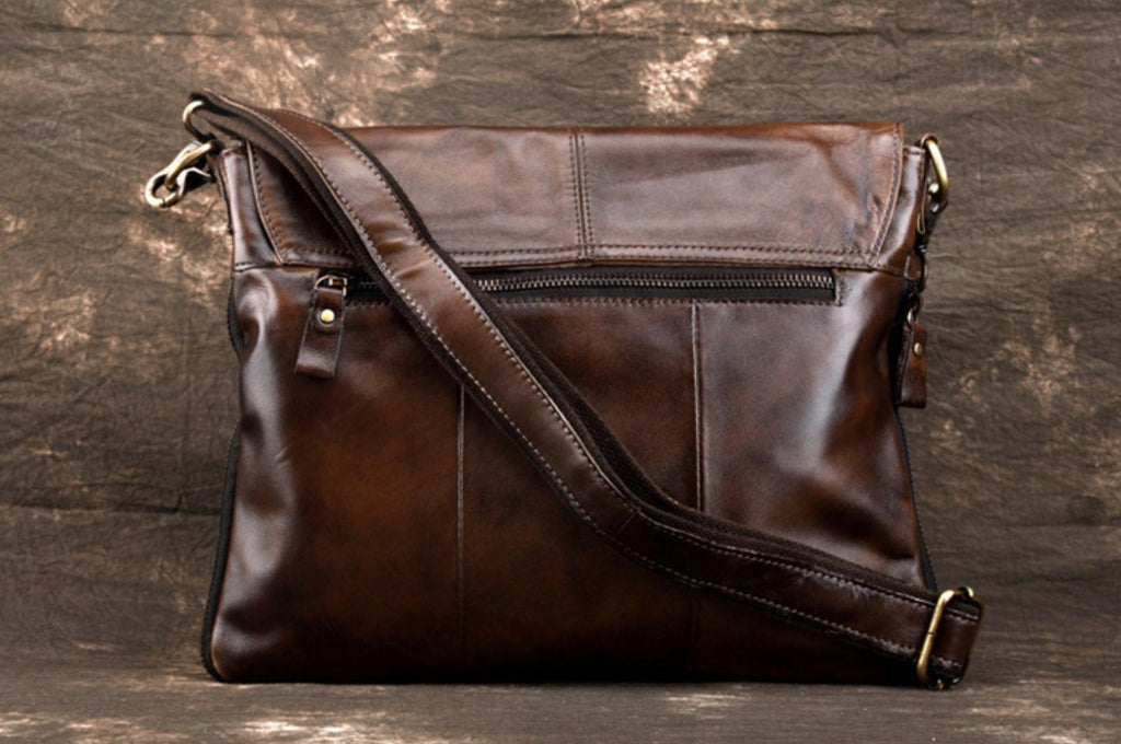 Túi Da Thật Đa Năng Đeo Chéo chứa ipad Cầm Tay Classic SBM175