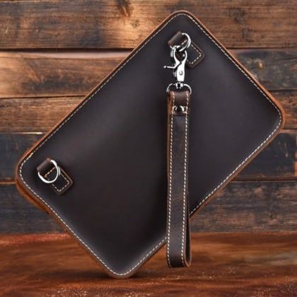 CLUTCH Cầm Tay & Đeo Chéo Da Thật RETRO SBM183