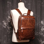 Balo Da Bò Thật RETRO chứa laptop Đa Chức Năng BPL169