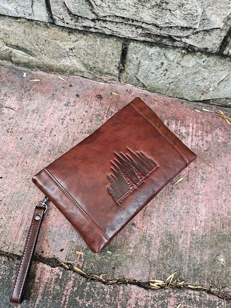 CLUTCH Cầm Tay Da Bò VEG Italy Phong Cách Sang Trọng CLH171