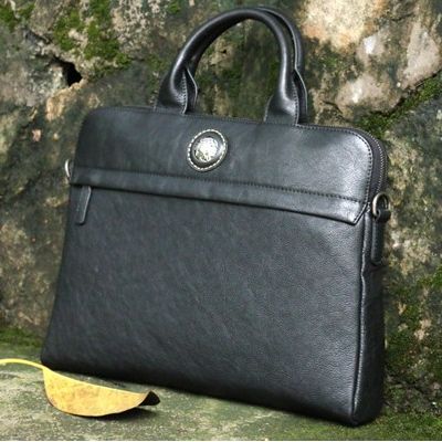 Cặp Da Bò VEG Cao Cấp Xách Tay Đựng Laptop & Hồ Sơ Bussiness Men SBM166