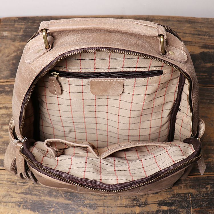 Balo Da Thật Lớp Đầu Tiên Nubuck  - Phong Cách Trẻ Trung BPL148