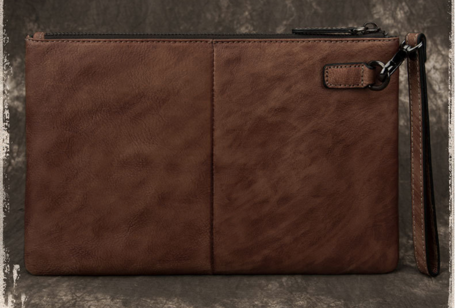 CLUTCH cầm tay da bò thật phong cách cổ điển CLH153