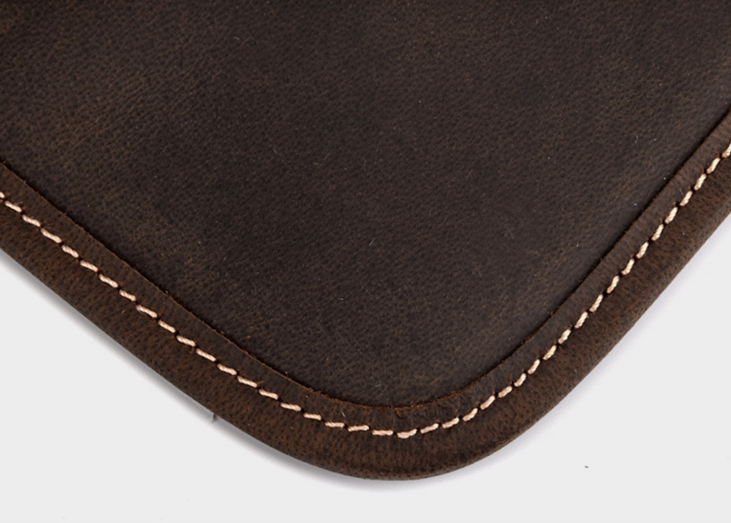 Túi RETRO nam da bò sáp đeo vai & xách tay đựng iPad cho dân kinh doanh SBM156