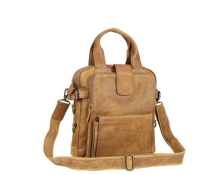 Túi da bò thật đựng laptop phong cách doanh nhân RETRO SBM157